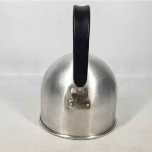 Vintage Ikea Aluminum Whistling Tea Kettle Stove Top Camping - Picture 7 of 14